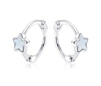 Silver Hoop Earring HO-2618